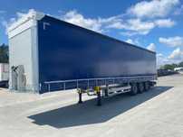 Schmitz Cargobull odbiór w Polsce, naczepa plandeka firanka, 2025r.