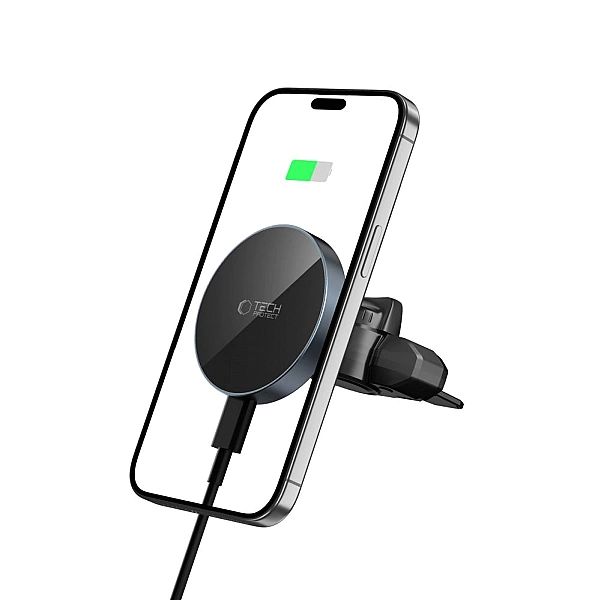 Tech-Protect Mm15W-V5 Magnetic Magsafe Cd & Vent Car Mount Wireless Ch