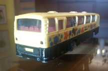 Autobus Neoplan - zabawka 1990r. metal-plastik 1:87 - kolekcja PKS prl