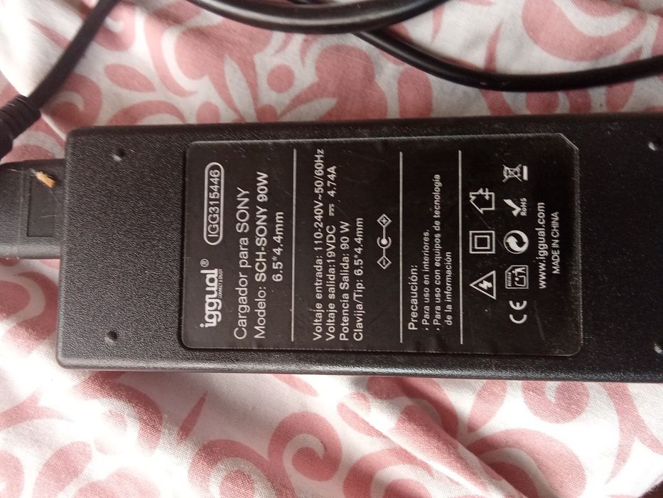 Transformador Sony 19v