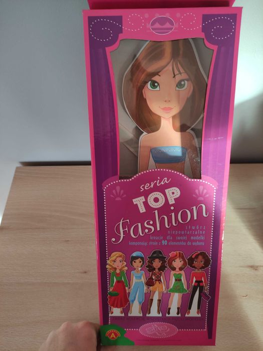 Lalka papierowa Top fashion Duża Nowa