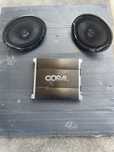 Vendo amplificador Coral + colunas kenwood