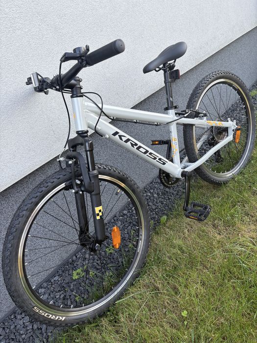 Rower Kross DUST 1.0  24 cale  szary