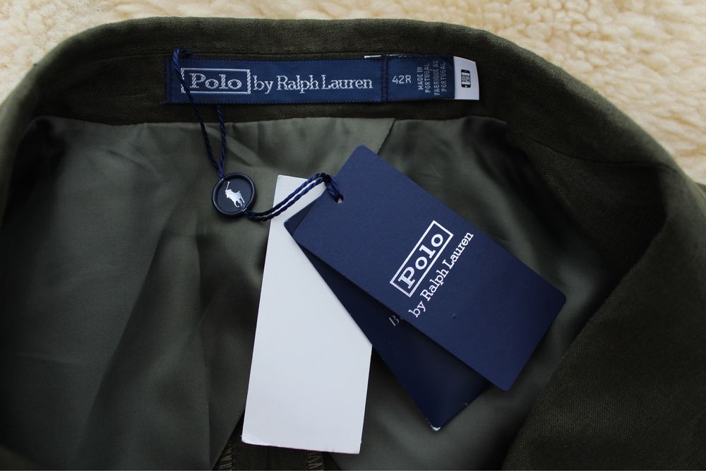 Дивовижний чоловічий піджак Polo Ralph Lauren, льон, по ціннику 445€