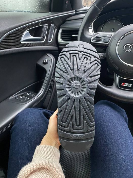 Угі Чоловічі UGG Ultra Mini Black (Замша) Size 39 Знижка