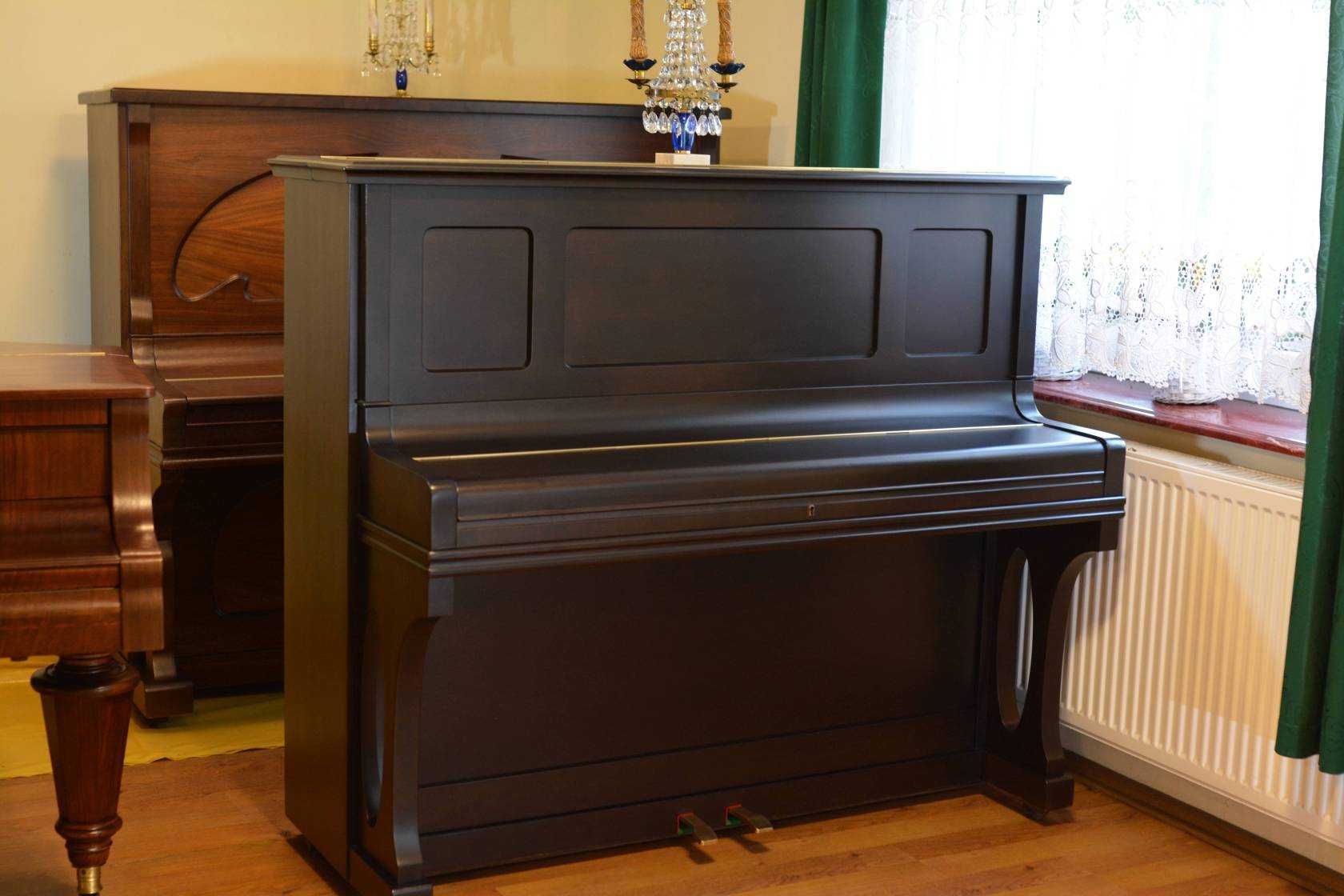 Wysokiej klasy pianino po renowacji Grotrian Steinweg od stroiciela