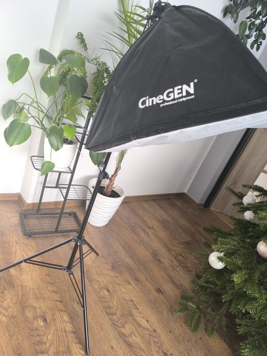 Nowy softbox prawie nie używany
