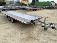 Lorries PLI30 5021 3T wypełnienie alu  Laweta przewóz pojazdów płaska UCHYLNA wypełniona ALU ryfel 500x210