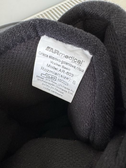 Orteza but ortopedyczny na staw skokowy