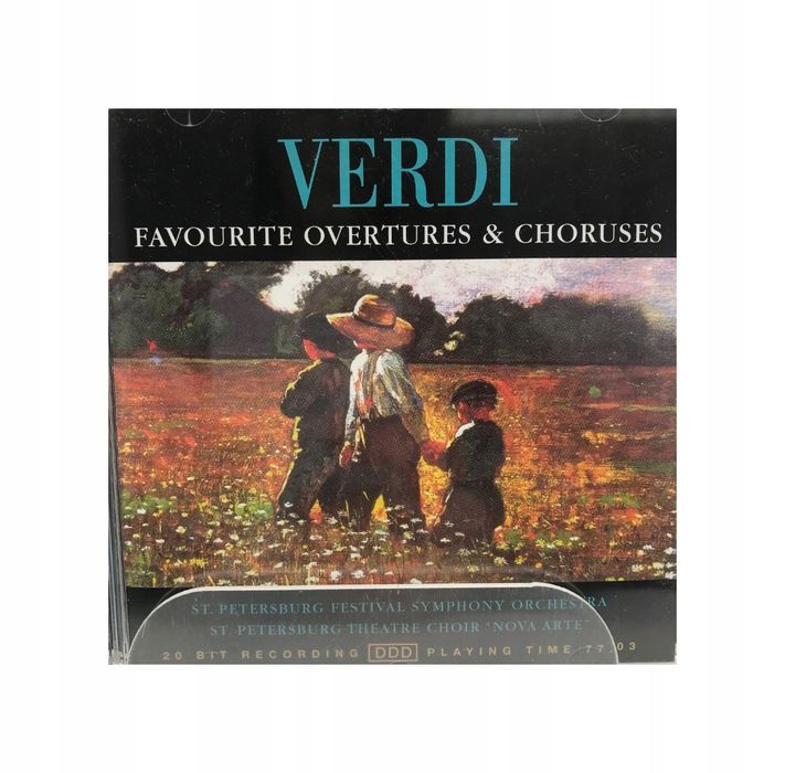 cd - verdi - favourite overtures & choruses