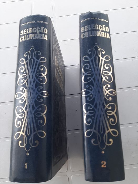 2 volumes de culinária de Margarida Noémia
