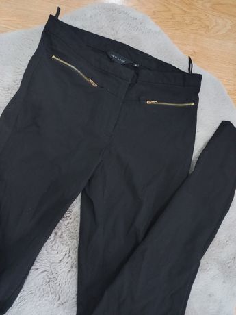 New look czarne spodnie 8/36 S