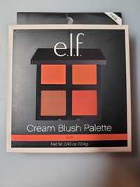 Elf cream blush palette SOFT róże kremowe paleta NOWA