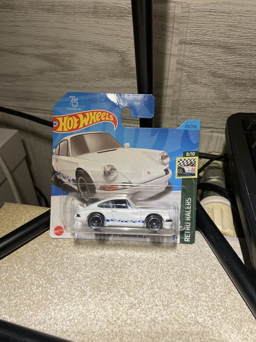 Porsche 911 Carrera RS 2.7- Retro Racers 8/10 - 75 anniversary - HW