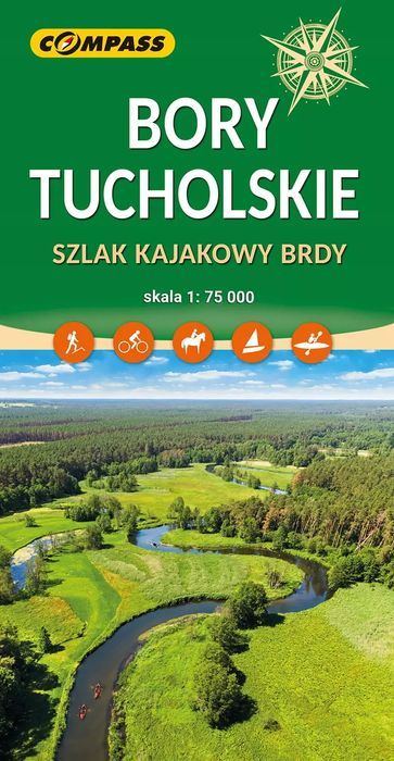 Mapa - Bory Tucholskie 1:75 000 Wydawnictwo Compass