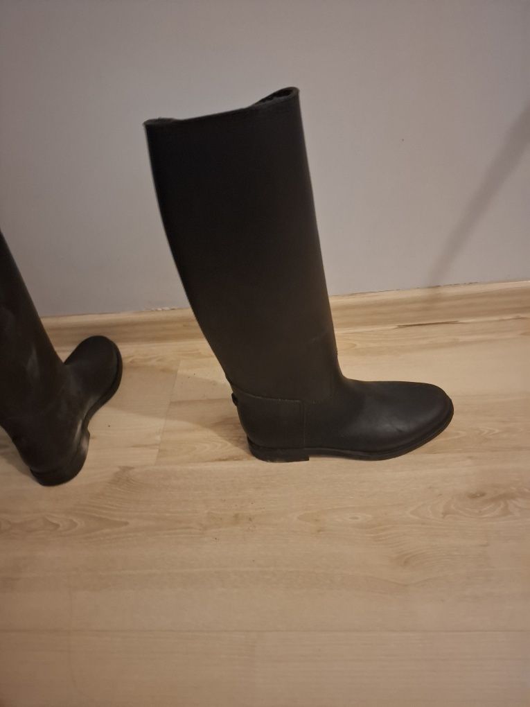Buty do jazdy konnej lub wysokie gumowce 37