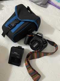Máquina fotográfica Nikon D3500 como nova