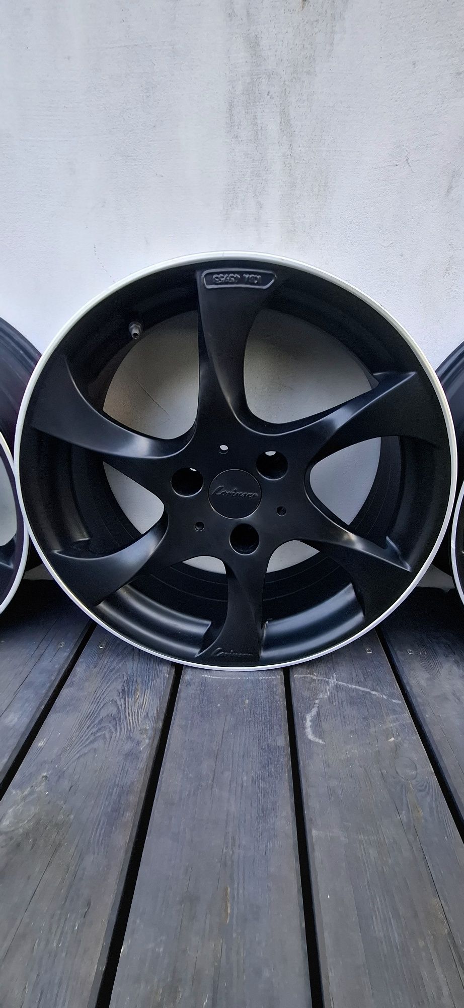 Felgi Lorisner Speedy smart Roadster 17 cali czarny mat