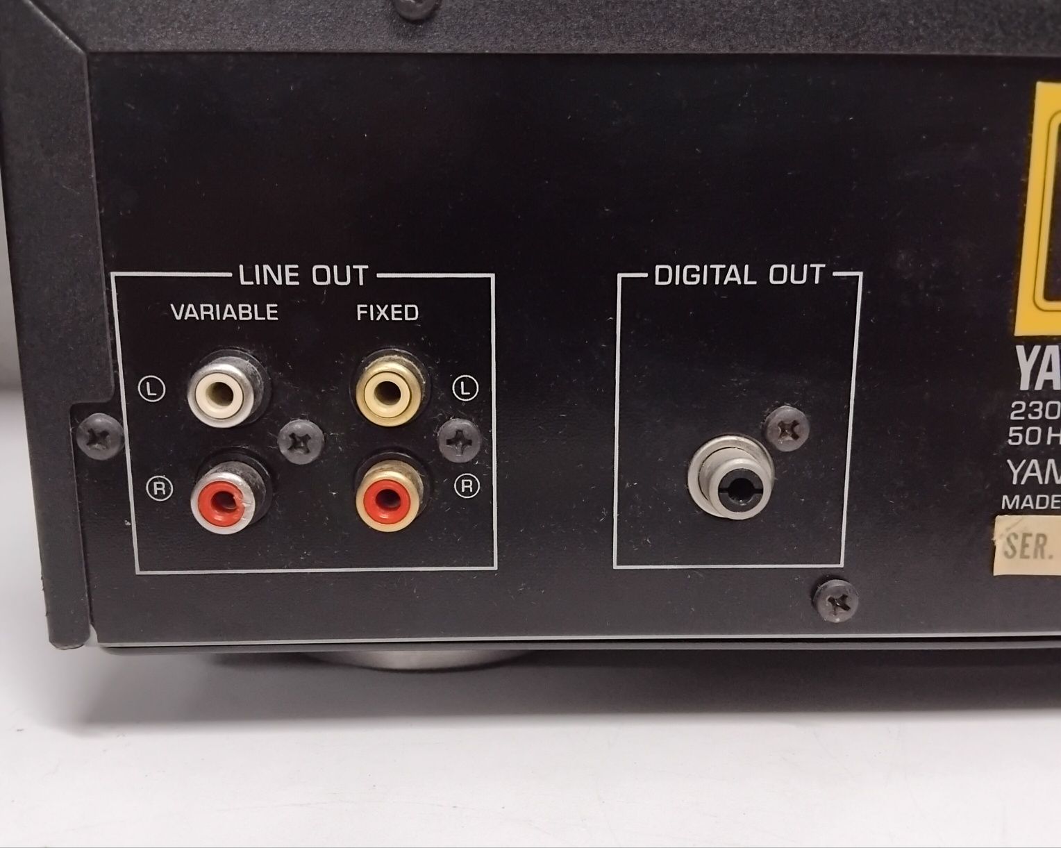 YAMAHA leitor de cd CDX-660