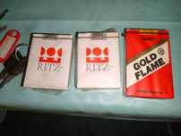 Ritz antigos anos 70 e gold flame
