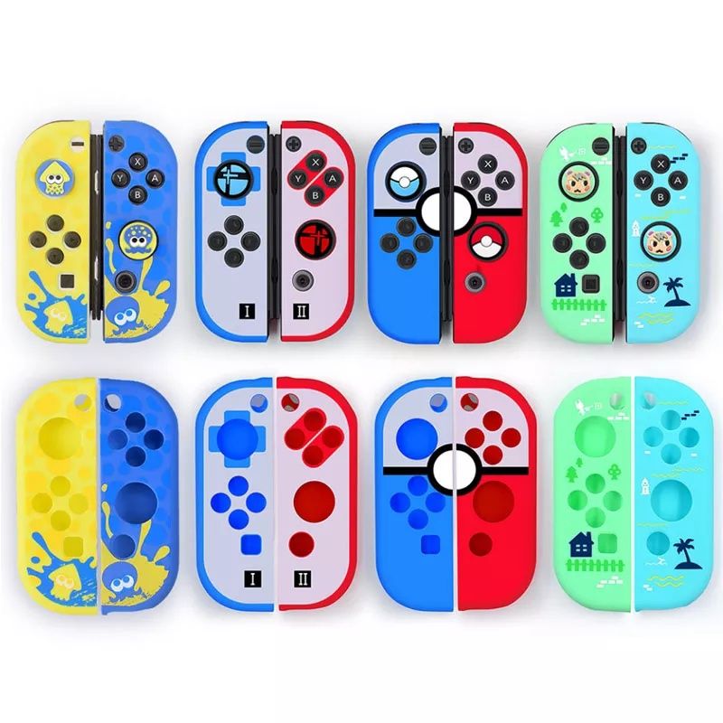 Capas de protecção para comandos Joy-Con. Incl. Botões. NOVOS.