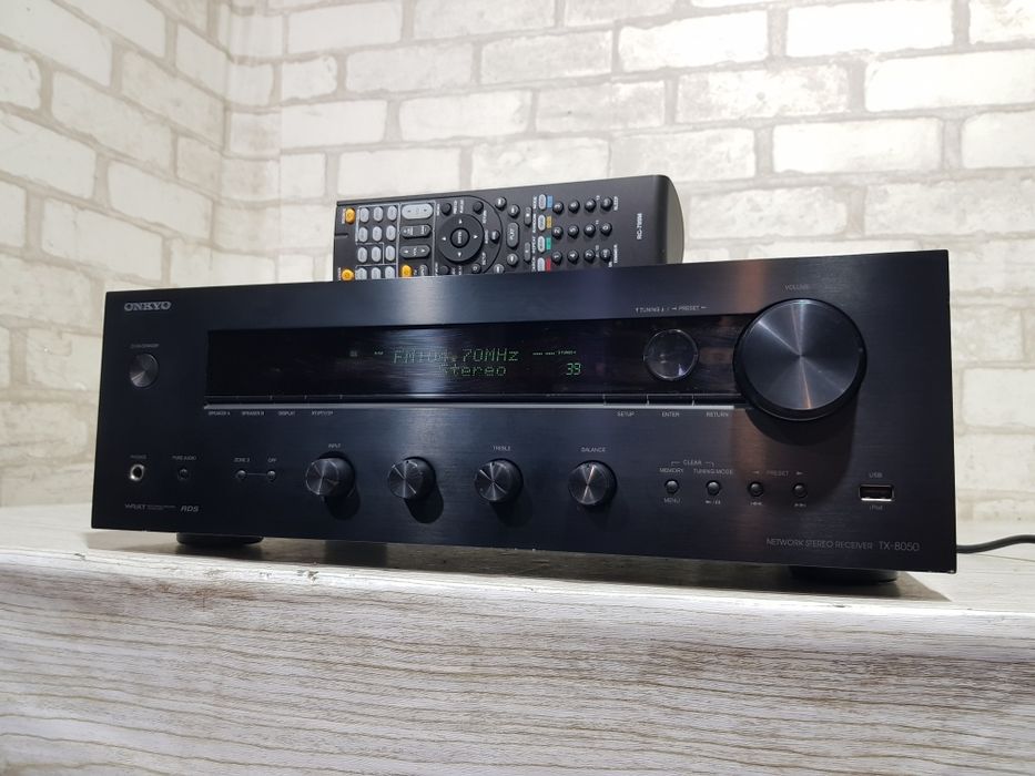 Стерео ресивер ONKYO TX-8050+1, *2x80 Вт, USB, NET, б/у з Німеччини