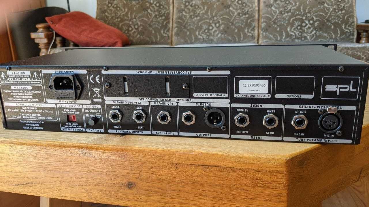 Przedwzmacniacz SPL Channel One 2950 Mk2 (Niemcy), jak nowy