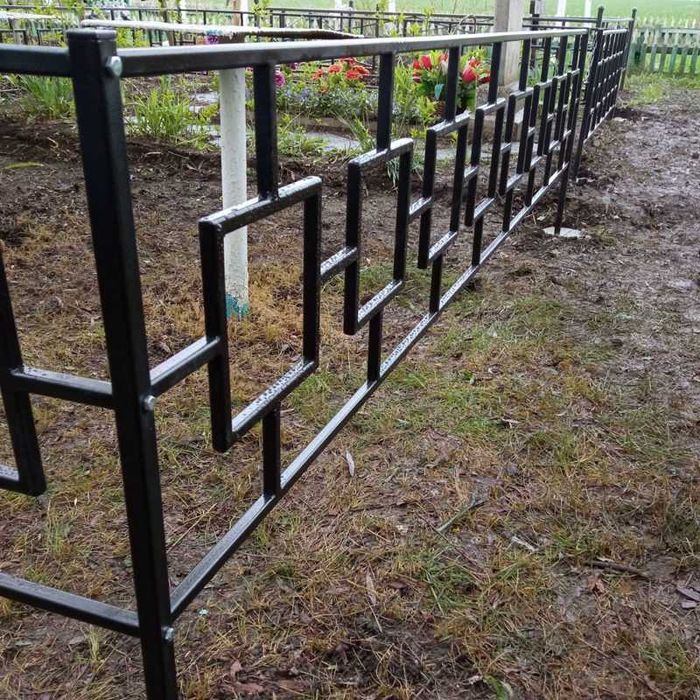 Изготовление недорогих оградок для могил на кладбище - Кривой Рог