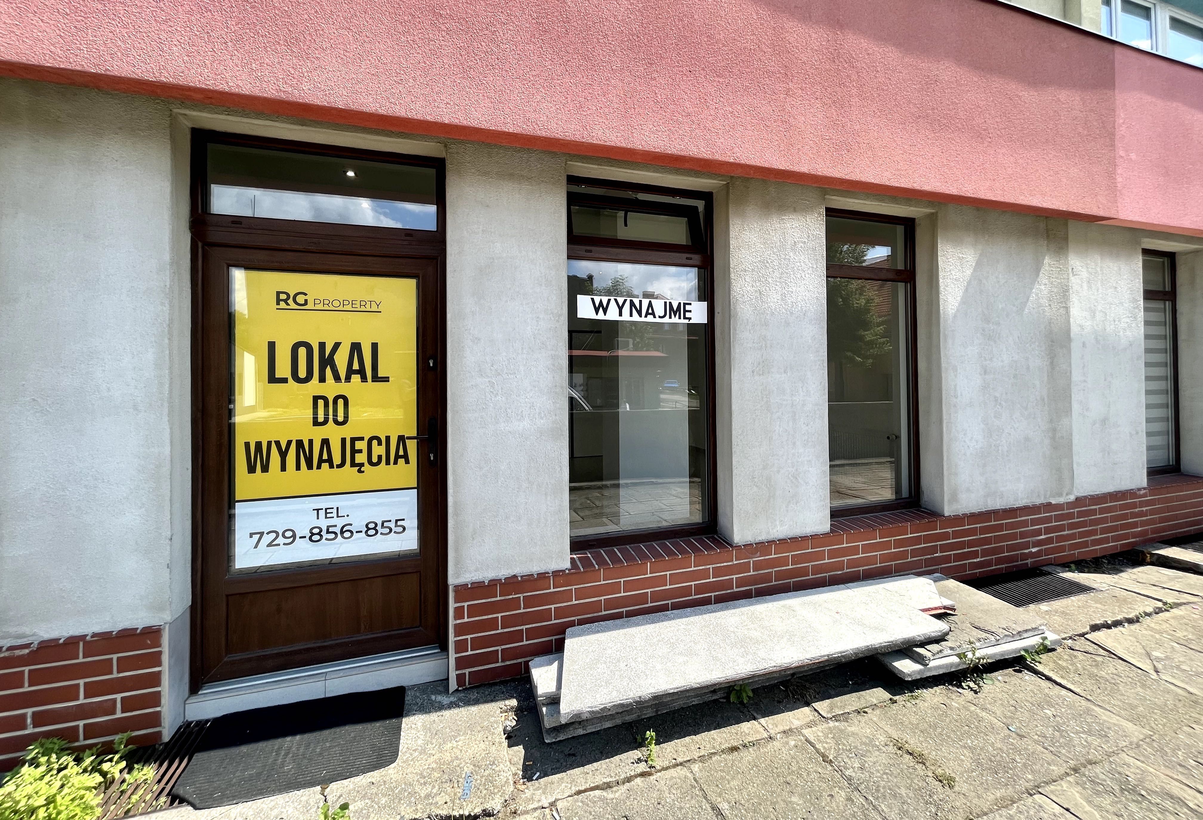 Do wynajęcia lokal 38 m2 (parter) w Bielawie, ul. Wolności
