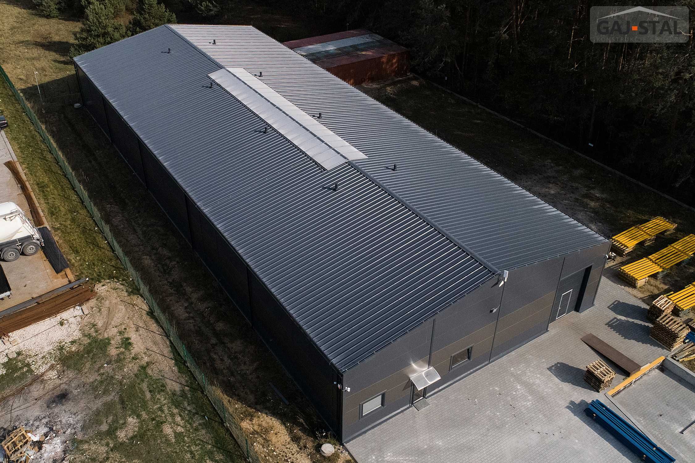 Hala stalowa ocieplana 1000m2 20x50x4,5