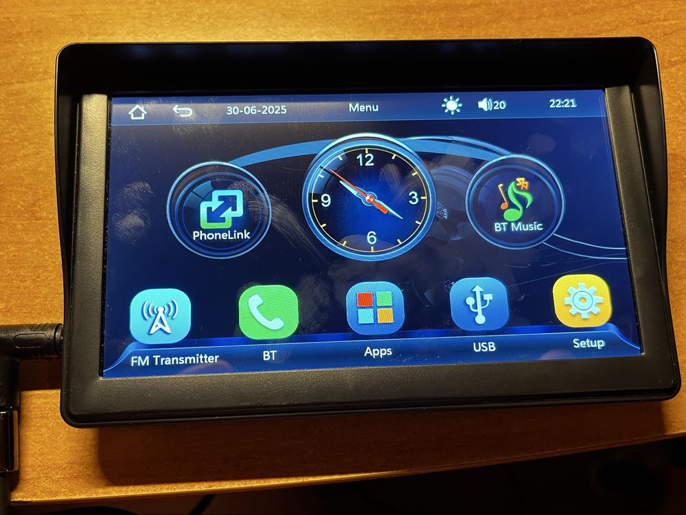 Ekran do Apple Carplay/Android Auto