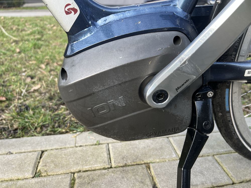 Rower elektryczny SPARTA ION 36V 600WH z centralnym silnikiem YAMAHA/A
