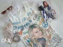 glamour top cekiny kobieta