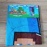 Ręcznik plażowy lub kąpielowy dla dzieci Minecraft
