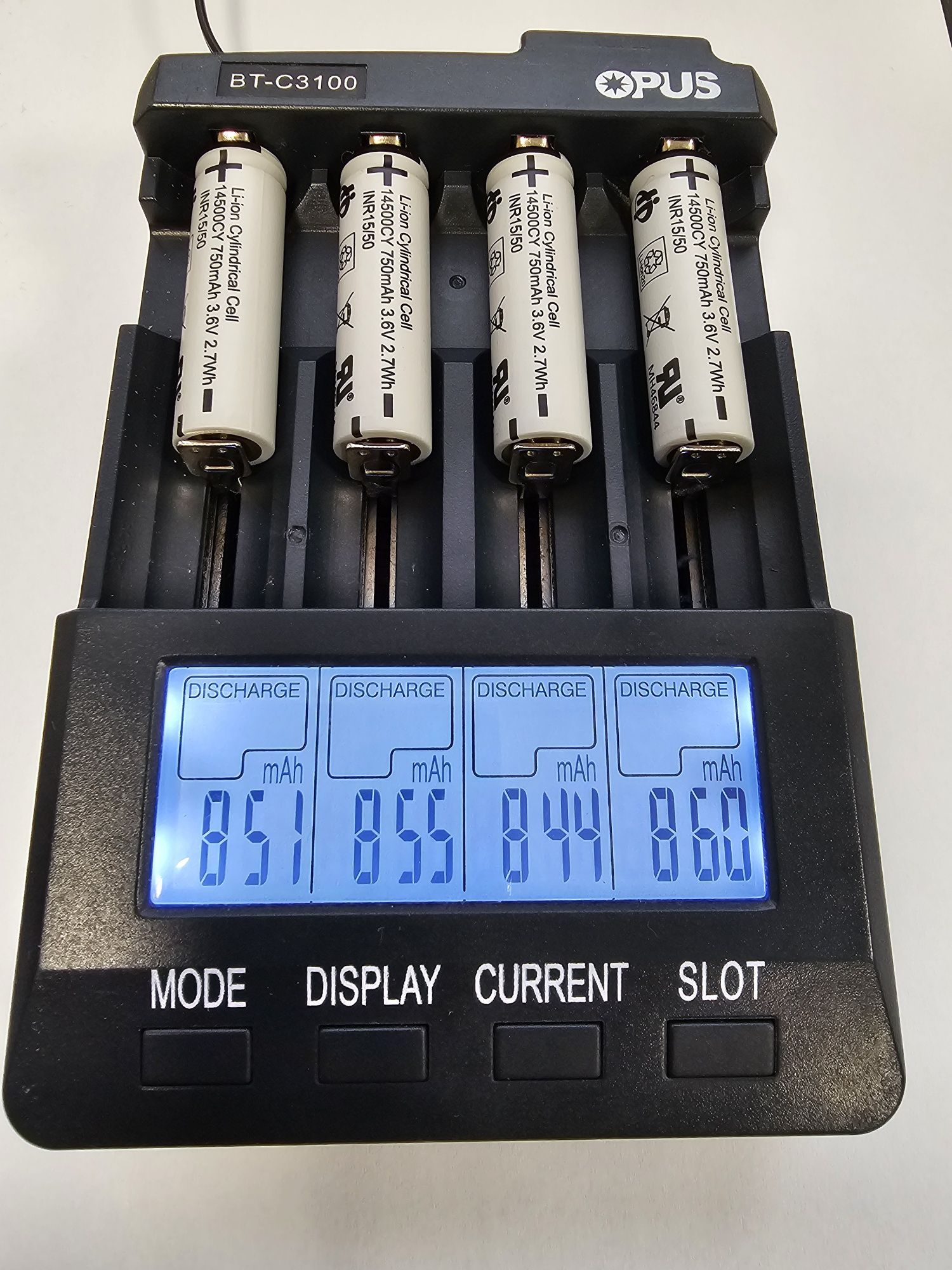 Аккумулятор 14500cy 750mAh 1.52A обсллютно новые.