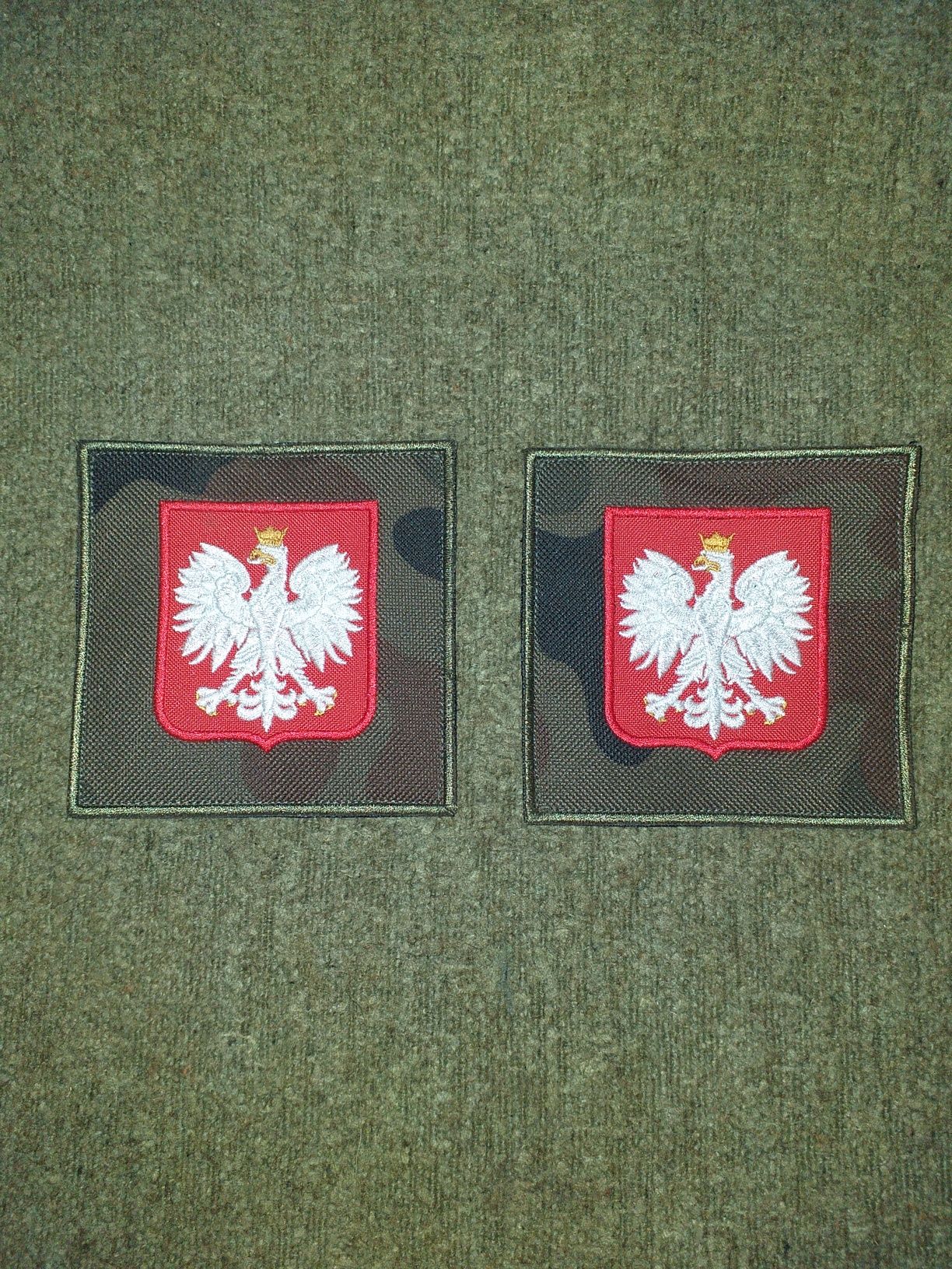 Godło Polskie na mundur wojskowy polowy,militaria,demobil,wz.93,WP