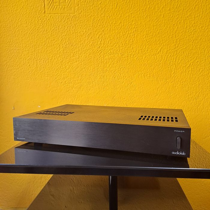 Audiolab 8000c e 8000p preamplificador e amplificador