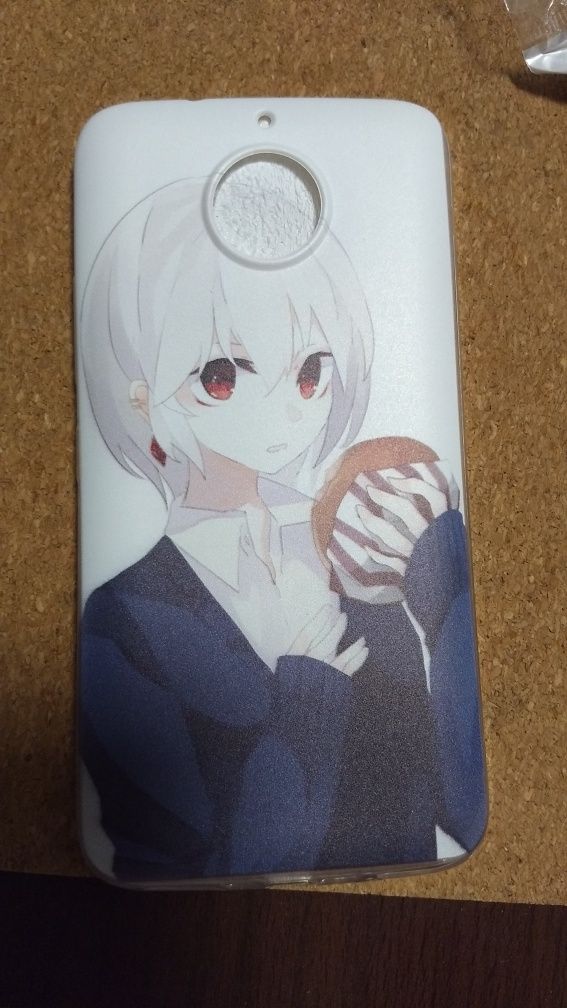 silikonowe etui Moto G5S Plus manga