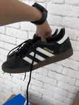 Шкіряні кросівки adidas Originals Spezial W