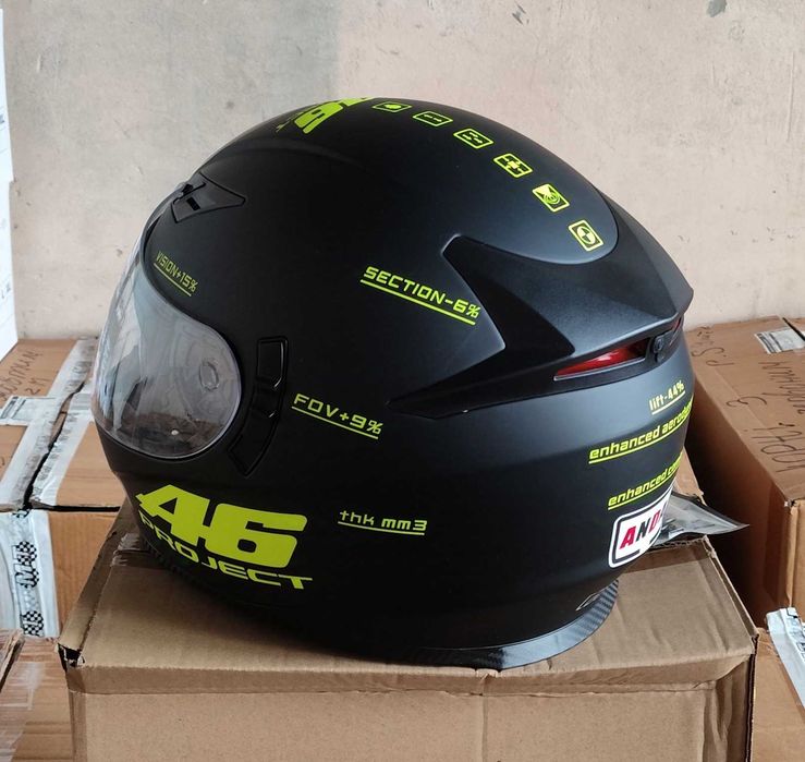 Шоломи НОВІ К3 LED підсвітка/Шлем для мотоцикла/Квадроцикла/Мопеда/Шл