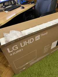 Телевізор LED UR81 43” 4K Smart TV на запчастини