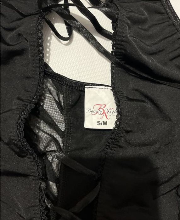 Білизна с/м  beauty night боді з відкритим доступом сексуальне белье