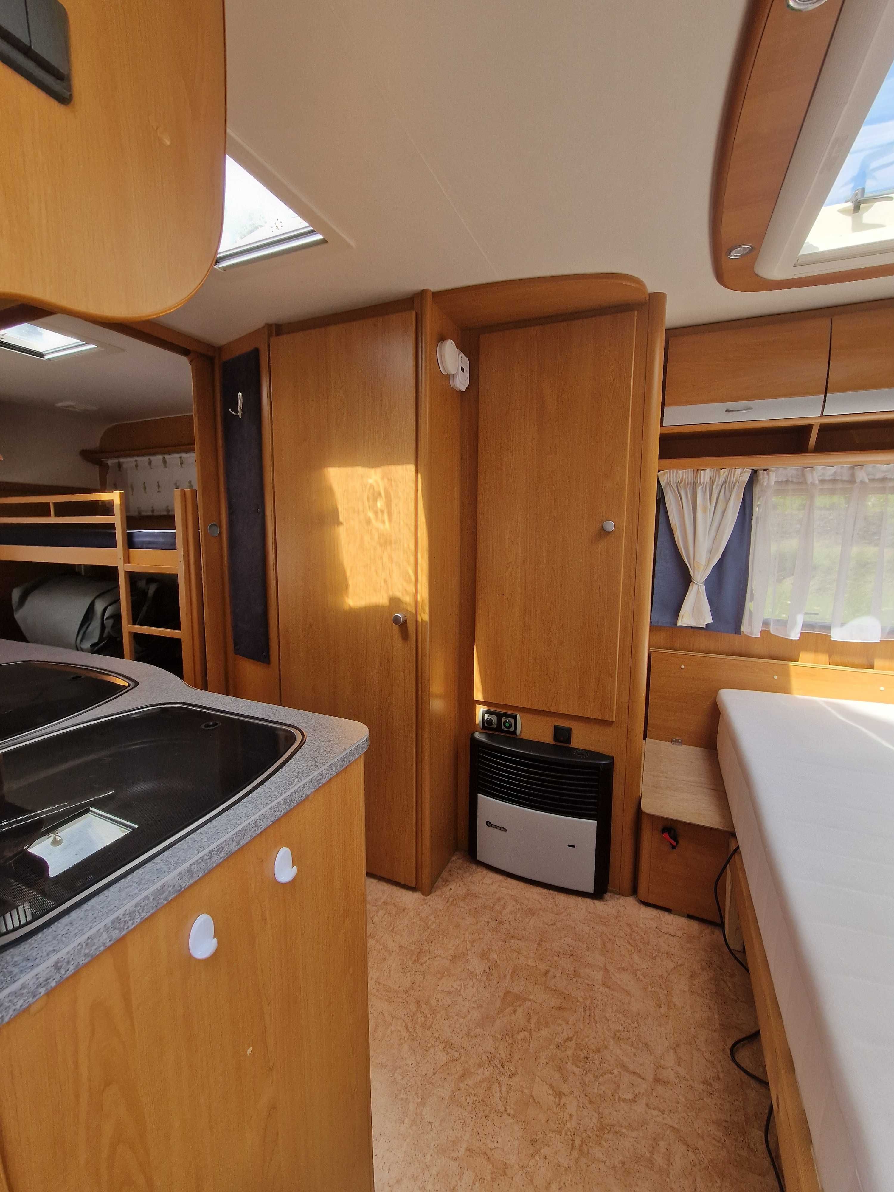 Dethleffs 510TK Pietrowe 2006r Ful aut. Mover Prysznic Przedsionek