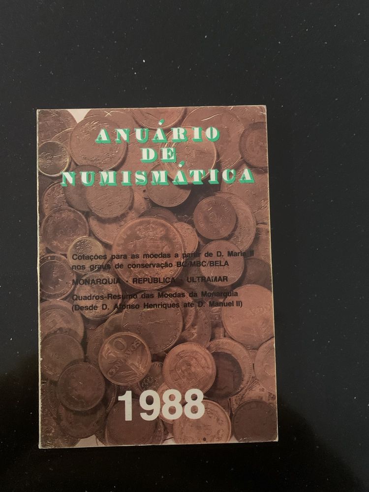 Livro - Anuário de Numismática 1988