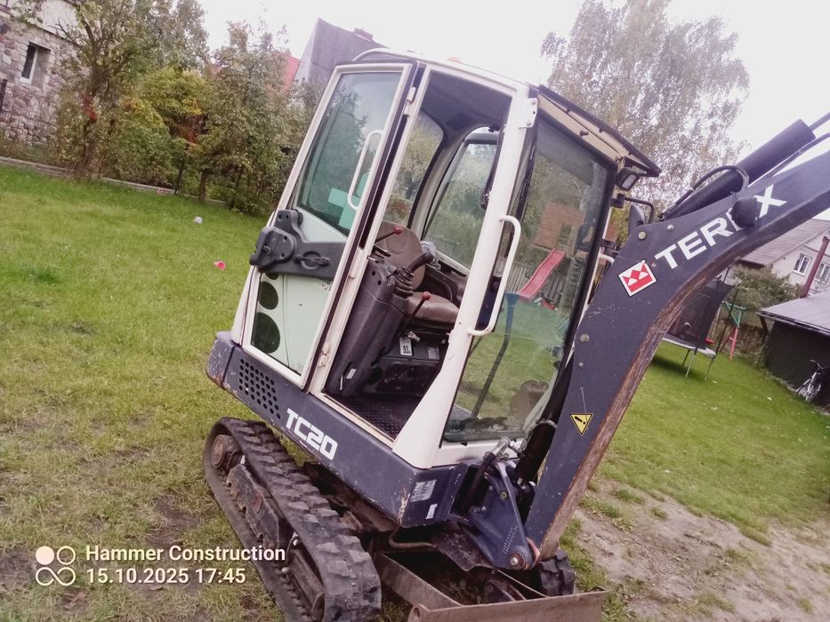 Minikoparka Terex TC20 Super stan