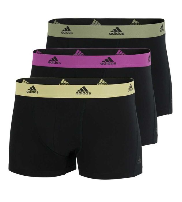 Bokserki Męskie Adidas Active Flex Czarny 3szt/ 3-pak Model JJ6545