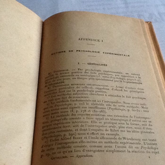 1951 - Philosophie -M.de -Librairie Armand Colin - A.Cuvillier