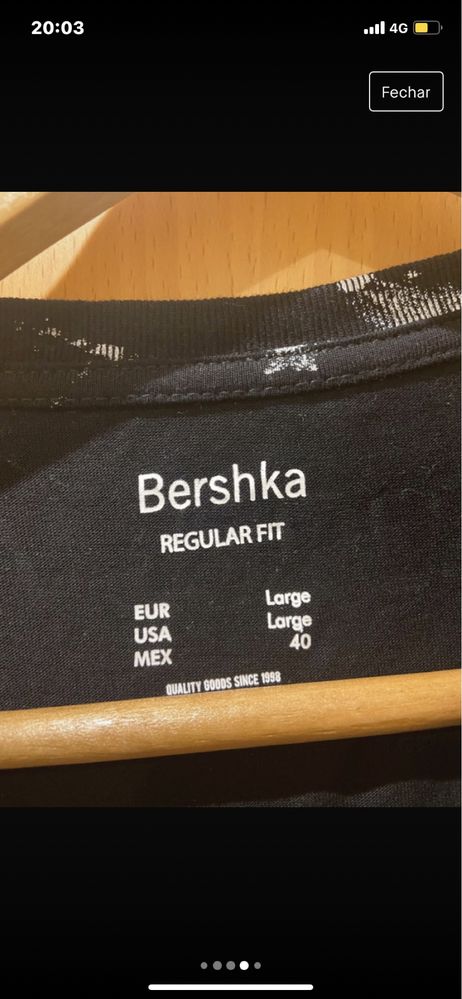 T-shirt da Bershka