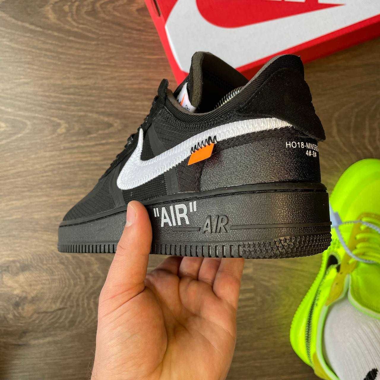 Buty Off-White x Nike Air Force 1 Black rozmiar 36-45