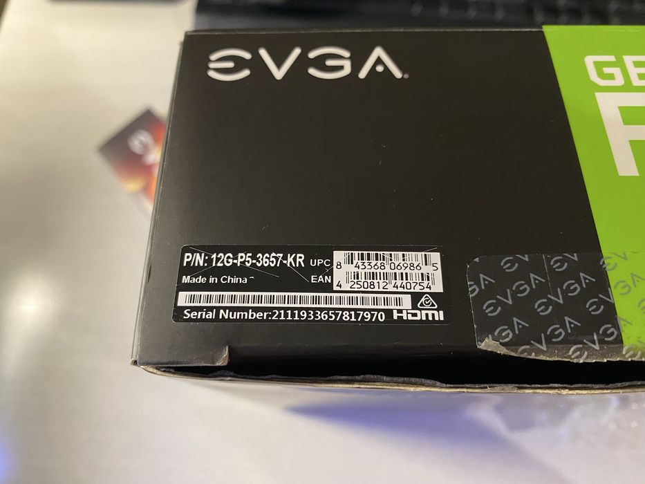 Топовая evga 3060 12 gb гб видеокарта rtx полный комплект